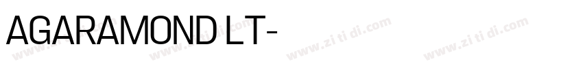 AGARAMOND LT字体转换